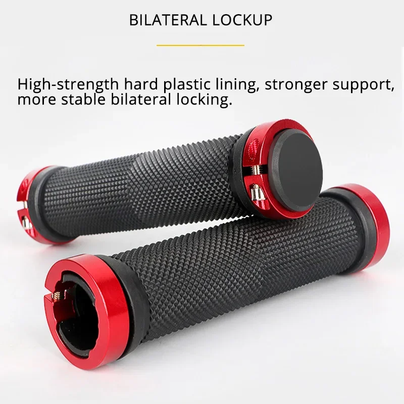2PCS Lock on Bicycle Grips Rub - Commuter Bike Lock 评论和价格