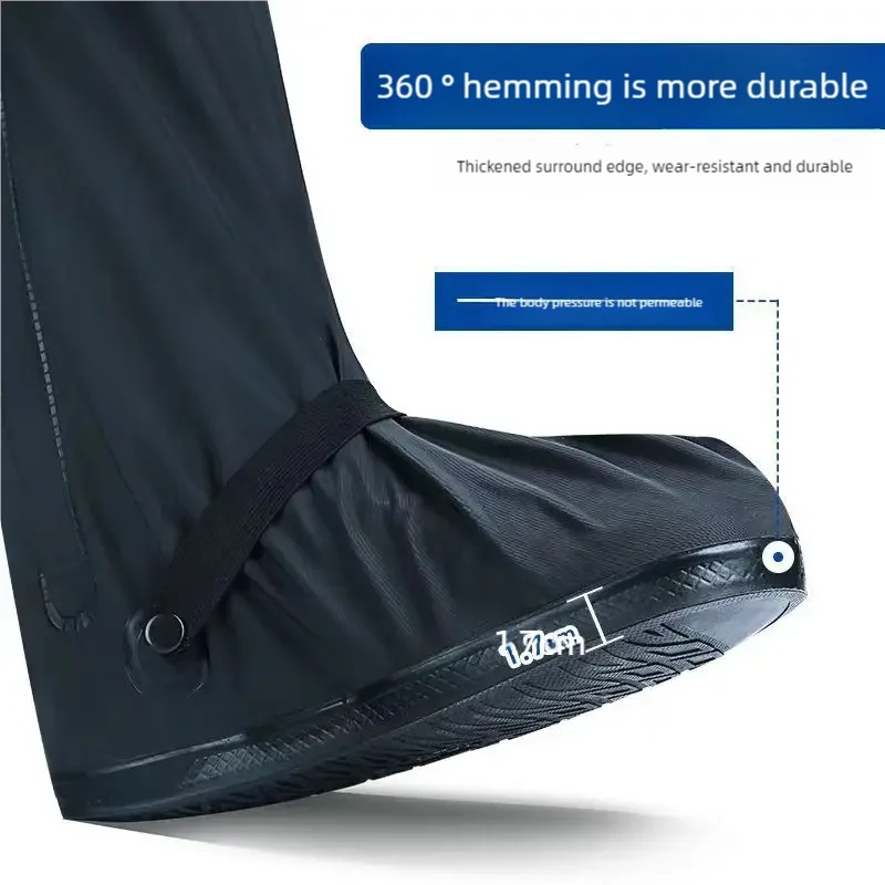 Reflective High‑Ankle Rain Boo - Cycling Commute In Rain 评论和价格